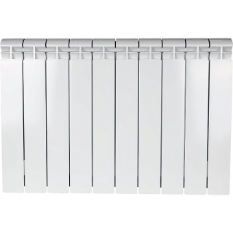 ALPHA 500 10 секций радиатор биметаллический боковое подключение (белый RAL 9016)