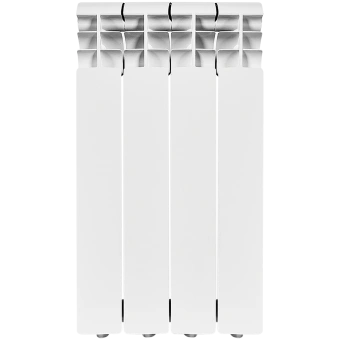 ROMMER Profi BM 500 (BI500-80-80-150) Profi BM 500 (BI500-80-80-150) 4 секции радиатор биметаллический (RAL9016)