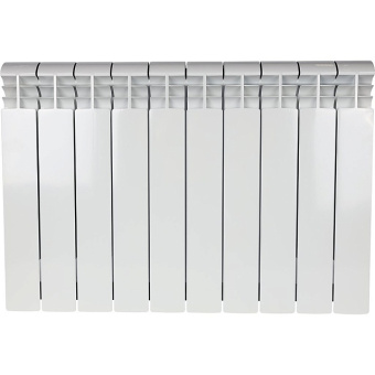 VEGA 500 10 секций радиатор биметаллический боковое подключение (белый RAL 9016)