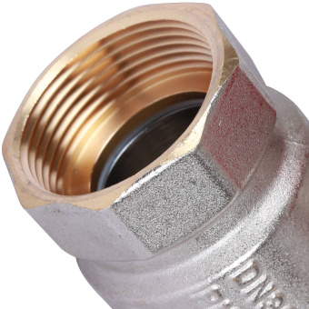 ROMMER Шаровой кран с американкой 1 1/4" ВН/НР, ручка бабочка