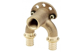 Угольник настенный Rehau Rautitan 20/16-Rp 1/2 проточный короткий RX