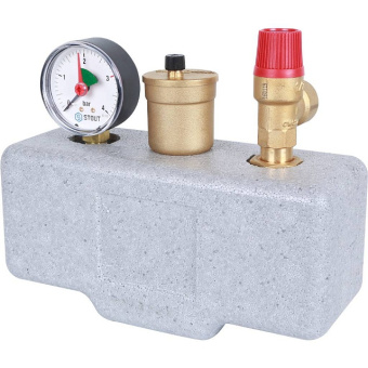 STOUT SVS-0004 Группа безопасности котла (до 50 кВт) (в теплоизоляции)