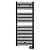 Полотенцесушитель электр. Zehnder Aura PBEBZ-120-50/MQ RAL9005 matt (9205)