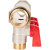 STOUT SMB 6210 341203 STOUT Коллектор с шаровыми кранами 3/4", 3 отвода 1/2" (красные ручки)