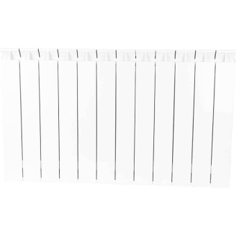 STOUT STYLE 500 12 секций радиатор биметаллический боковое подключение (белый RAL 9010)