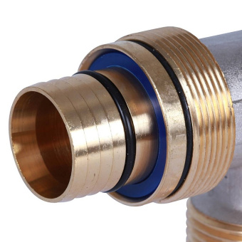 STOUT Угольник-переходник с наружной резьбой 1 1/4"x32 для металлопластиковых труб винтовой