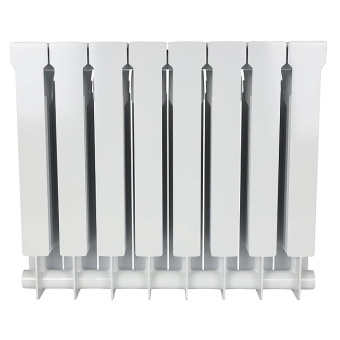 VEGA 500 8 секций радиатор биметаллический боковое подключение (белый RAL 9016)