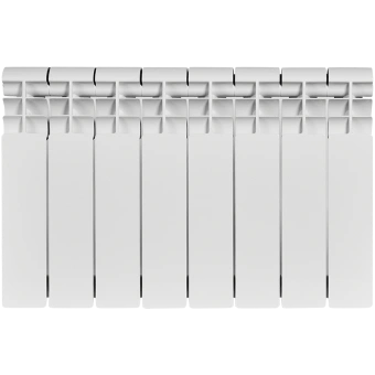 ROMMER Profi 350 (AL350-80-80-080) Profi 350 (AL350-80-80-080) 8 секций радиатор алюминиевый (RAL9016)