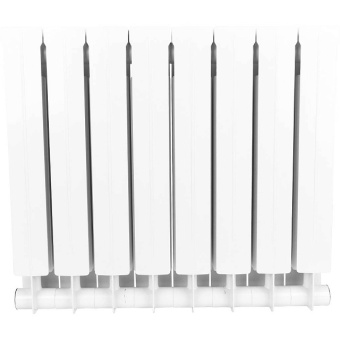 STOUT STYLE 500 8 секций радиатор биметаллический боковое подключение (белый RAL 9010)