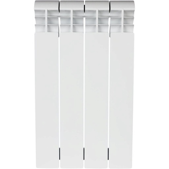 VEGA 500 4 секций радиатор биметаллический боковое подключение (белый RAL 9016)