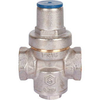 STOUT Редуктор давления PN16 вн/вн 1/2" без подкл. манометра