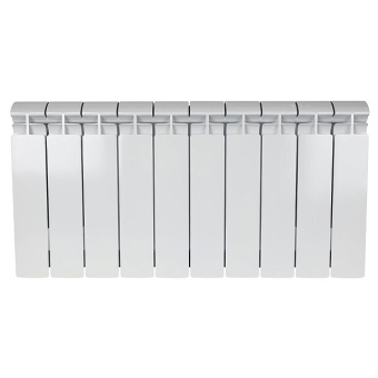 ALPHA 350 10 секций радиатор биметаллический боковое подключение (белый RAL 9016)