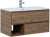 Тумба с раковиной STWORKI Карлстад 90 дуб рустикальный
