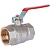 ROMMER Шаровой кран 1 1/2" ВН/ВН, ручка рычаг