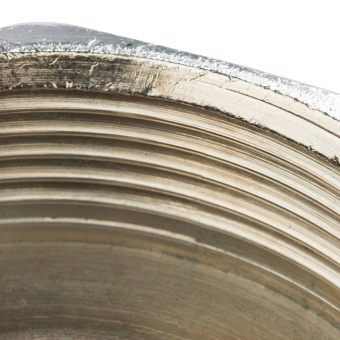 STOUT Заглушка ВР никелированная 2"