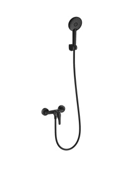 Смеситель для душа WONZON & WOGHAND, Черный матовый (WW-4540-MB)
