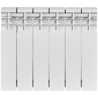 ROMMER Profi 350 (AL350-80-80-080) Profi 350 (AL350-80-80-080) 6 секций радиатор алюминиевый (RAL9016)