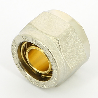 Соединитель обжим-В Uni-Fitt 16 (2.0) х 1/2" конусный, для полиэтиленовых труб