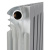 VEGA 500 8 секций радиатор биметаллический боковое подключение (белый RAL 9016)