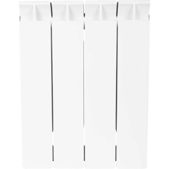 STOUT STYLE 350 4 секции радиатор биметаллический боковое подключение (белый RAL 9010)