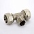 Тройник обжим-Н никелированный UNI-FITT 26х3/4"х26