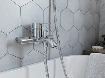 Смеситель для ванны с душем STWORKI by Damixa Стокгольм HFSG10000 хром