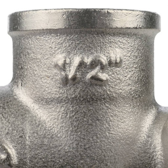 STOUT Угольник с креплением ВР никелированный 1/2