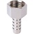 STOUT Штуцер ВР никелированный 3/8"x10