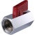 STOUT 1/2" Кран шаровой мини, муфтовый