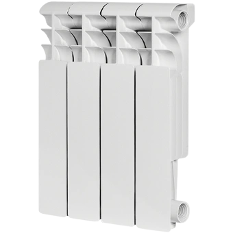 ROMMER Profi 350 (AL350-80-80-080) Profi 350 (AL350-80-80-080) 4 секции радиатор алюминиевый (RAL9016)
