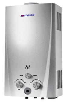 Газовая колонка EDISSON F 20 D (silver)