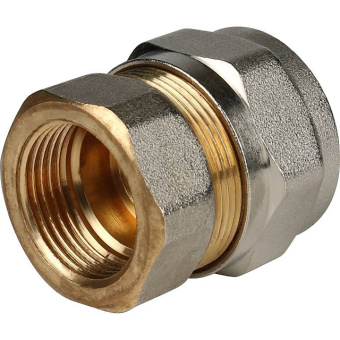 STOUT Переходник с внутренней резьбой 3/4"х26 для металлопластиковых труб винтовой