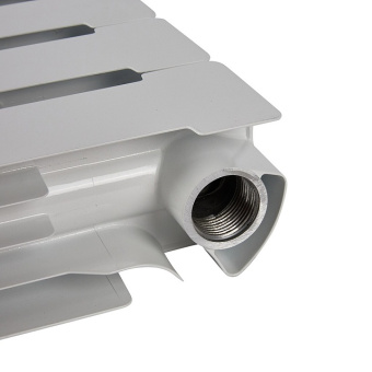 ALPHA 350 6 секций радиатор алюминиевый боковое подключение (белый RAL 9016)