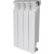 VEGA 500 4 секций радиатор алюминиевый боковое подключение (белый RAL 9016)