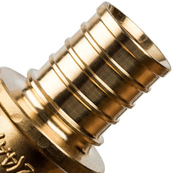 STOUT Тройник-переходник с внутренней резьбой 32xR 1" для труб из сшитого полиэтилена аксиальный