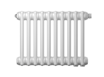 Радиатор трубчатый Zehnder Charleston Retrofit 3037, 24 сек.1/2 ниж.подк. RAL9016 (кроншт.в компл)