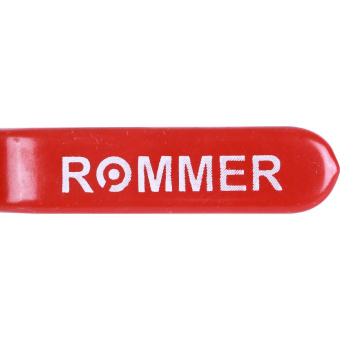 ROMMER Шаровой кран 1/2" ВН/ВН, ручка рычаг