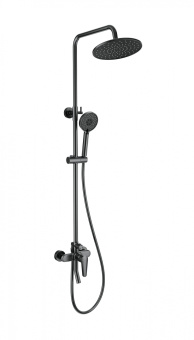 Душевая система WONZON & WOGHAND, Темный графит (WW-B2168-A-BGG)