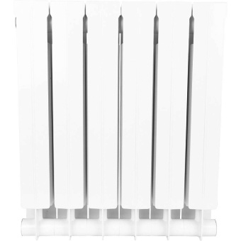 STOUT STYLE 500 6 секций радиатор биметаллический боковое подключение (белый RAL 9010)