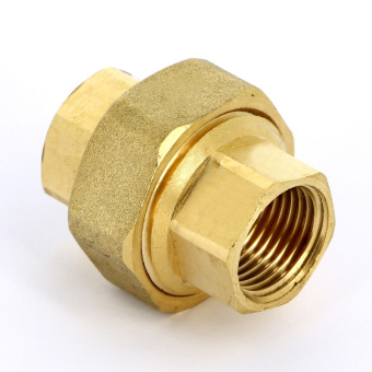 Разъемное соединение В с прокладкой O-ring UNI-FITT 1/2" латунь