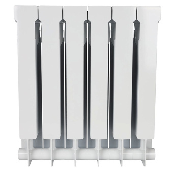 VEGA 500 6 секций радиатор биметаллический боковое подключение (белый RAL 9016)