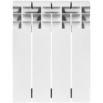 ROMMER Profi BM 350 (BI350-80-80-130) Profi BM 350 (BI350-80-80-130) 4 секции радиатор биметаллический (RAL9016)