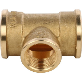 STOUT Тройник ВВ переходной 1"X3/4X1"