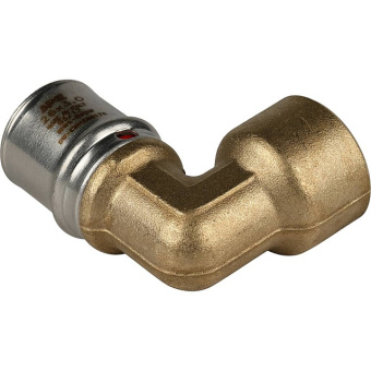 STOUT Угольник-переходник с внутренней резьбой 3/4"х26 для металлопластиковых труб прессовой