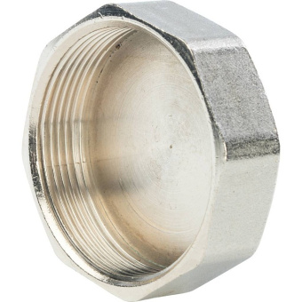 STOUT Заглушка ВР никелированная 2"