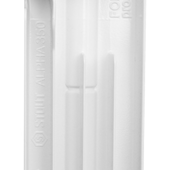 ALPHA 350 8 секций радиатор биметаллический боковое подключение (белый RAL 9016)