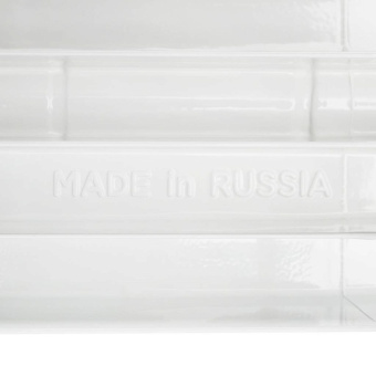 STOUT Space 500 6 секций радиатор биметаллический боковое подключение RAL9016