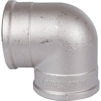 STOUT Угольник ВВ никелированный 3"