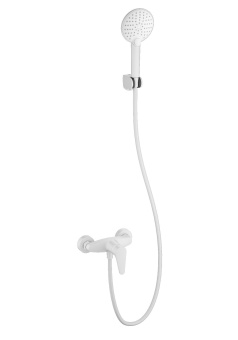 Смеситель для душа WONZON & WOGHAND ALFA, Белый матовый (WW-AE3102-MW)