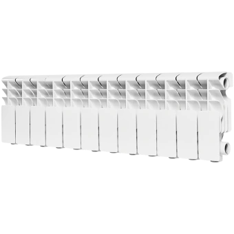 ROMMER Plus 200 Plus 200 12 секций радиатор алюминиевый (RAL9016)